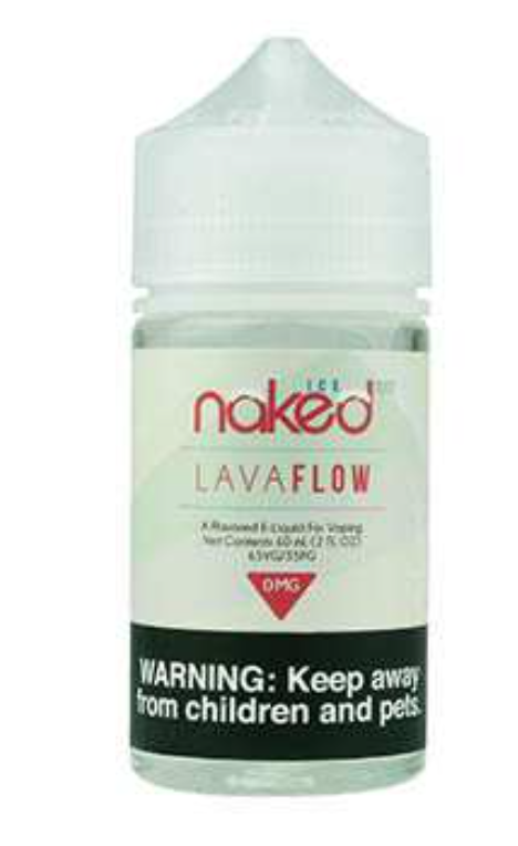 Naked Cream E-Juice 60ML | 0MG | Lava Flow Ice
